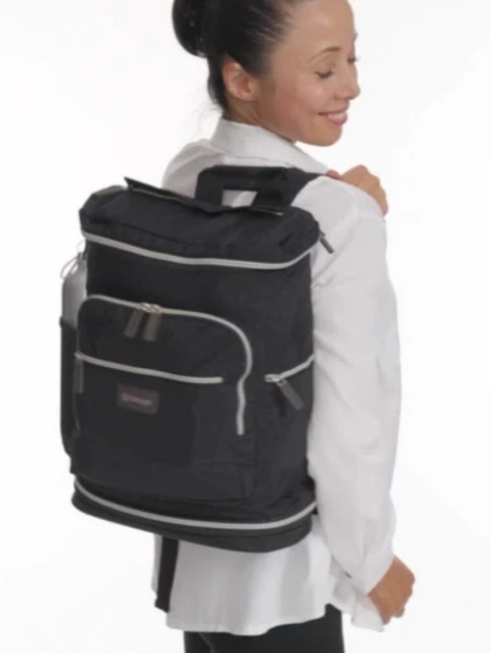 Biaggi Zipsak Backpack on the Go Black